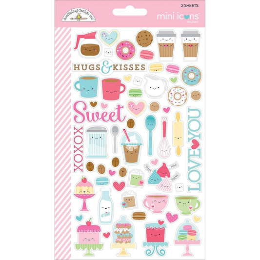 Cream & Sugar Mini Icons Stickers