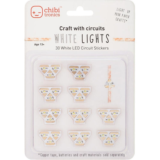 Chibitronics White LED Mega Pack