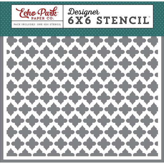 Quatrefoil Stencil