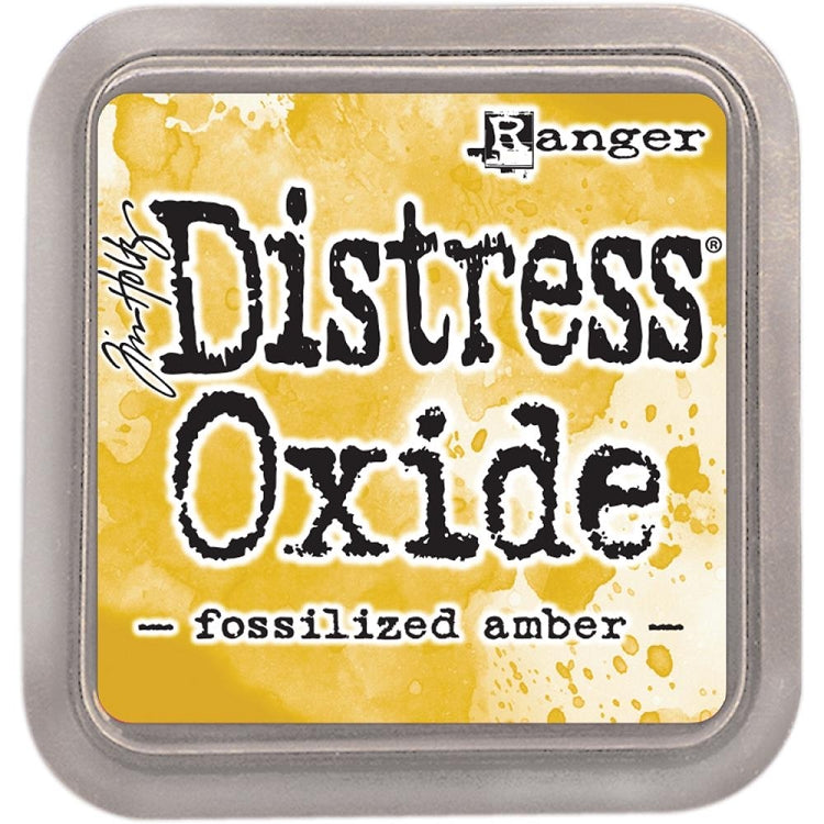 Distress Oxide Ink Pad Fossilized Amber