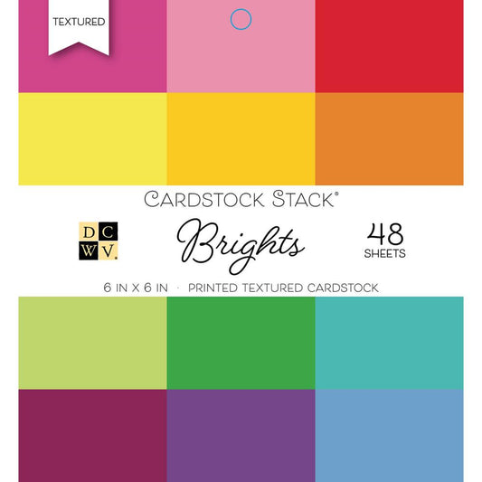 Brights 6x6 Cardstock Stack