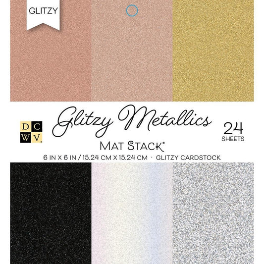 Glitzy Metallics 6x6 Paper Pad