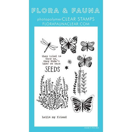 Wildflower Seeds Stamp Set