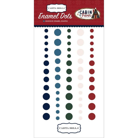 Cabin Fever Enamel Dots