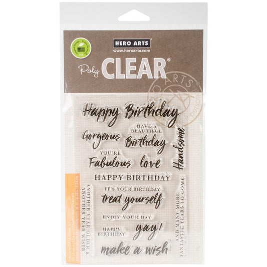 Birthday Messages Stamp Set