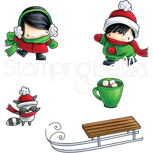 Sledding Stamp Set