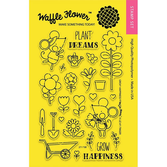 Grow Happiness Stamp Set