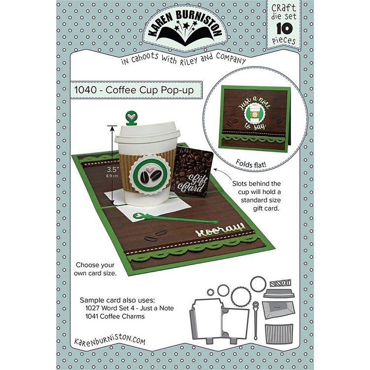 Coffee Cup Pop-Up Dies