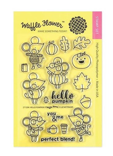 Hello Pumpkin Stamp Set – Butterfly Reflections, Ink.