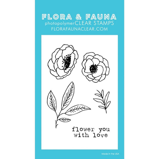 Mini Flower with Love Stamp Set