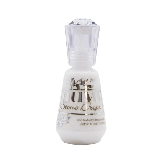 Nuvo Stone Drops Chalk White