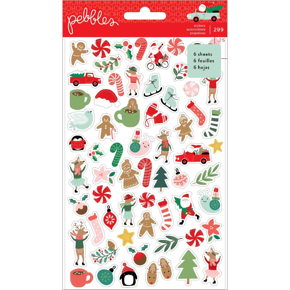 Merry Little Christmas Mini Sticker Book