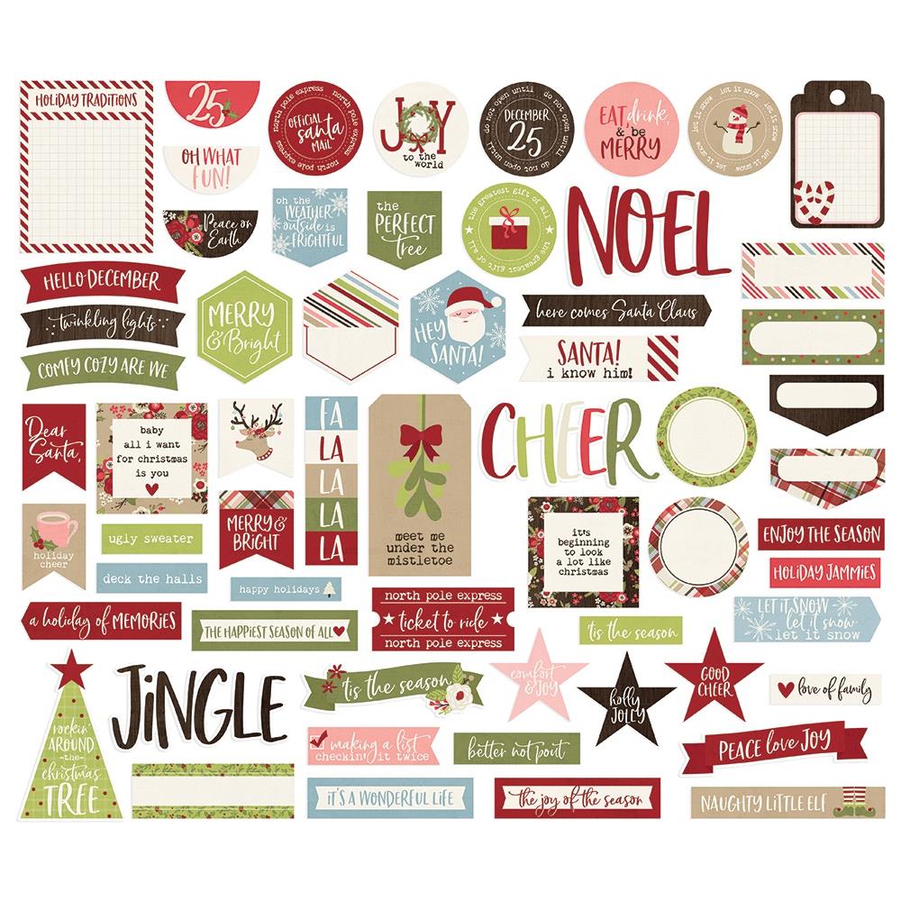 Holly Jolly Journaling Bits & Pieces