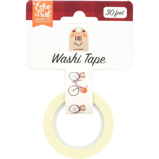 My Favorite Fall Autumn Bike Ride Washi Tape