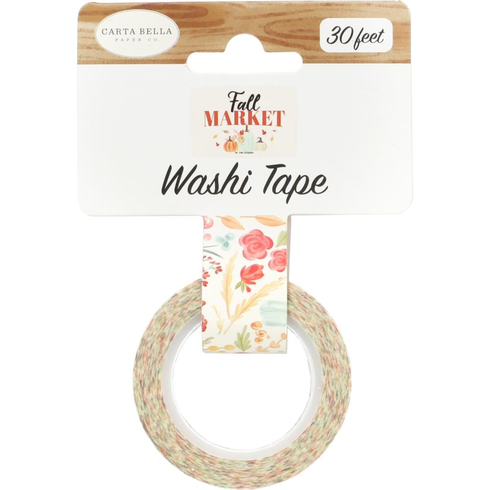 Fall Market Fall Floral Washi Tape