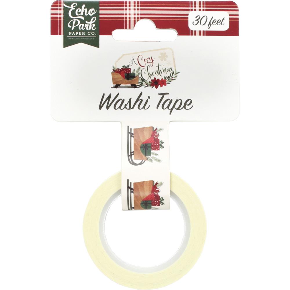 A Cozy Christmas Sleigh & Presents Washi Tape