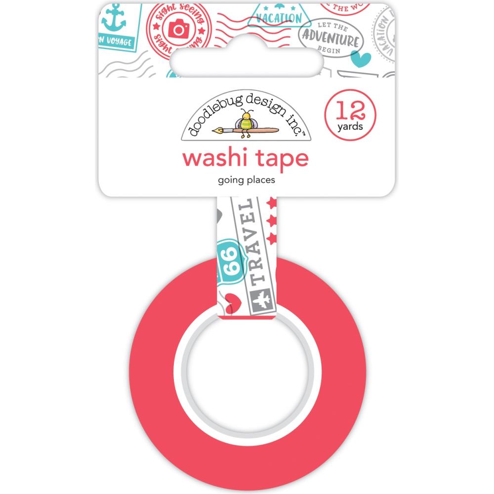 I Heart Travel Going Places Washi Tape