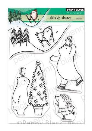 Skis & Skates Stamp Set