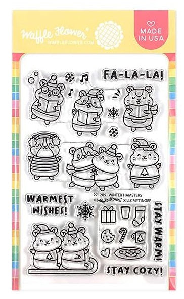 Winter Hamster Stamp Set