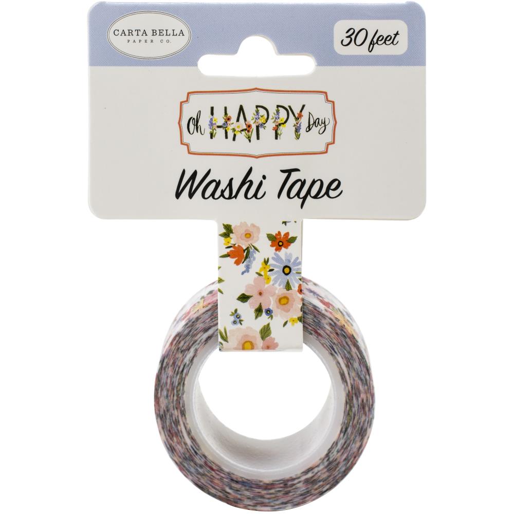 Oh Happy Day Spring Happy Day Floral Washi Tape