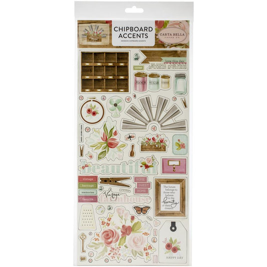 Farmhouse Market Accents Chipboard