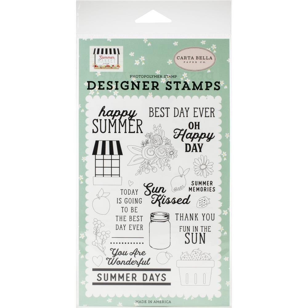 Summer Market Happy Summer Stamp Set