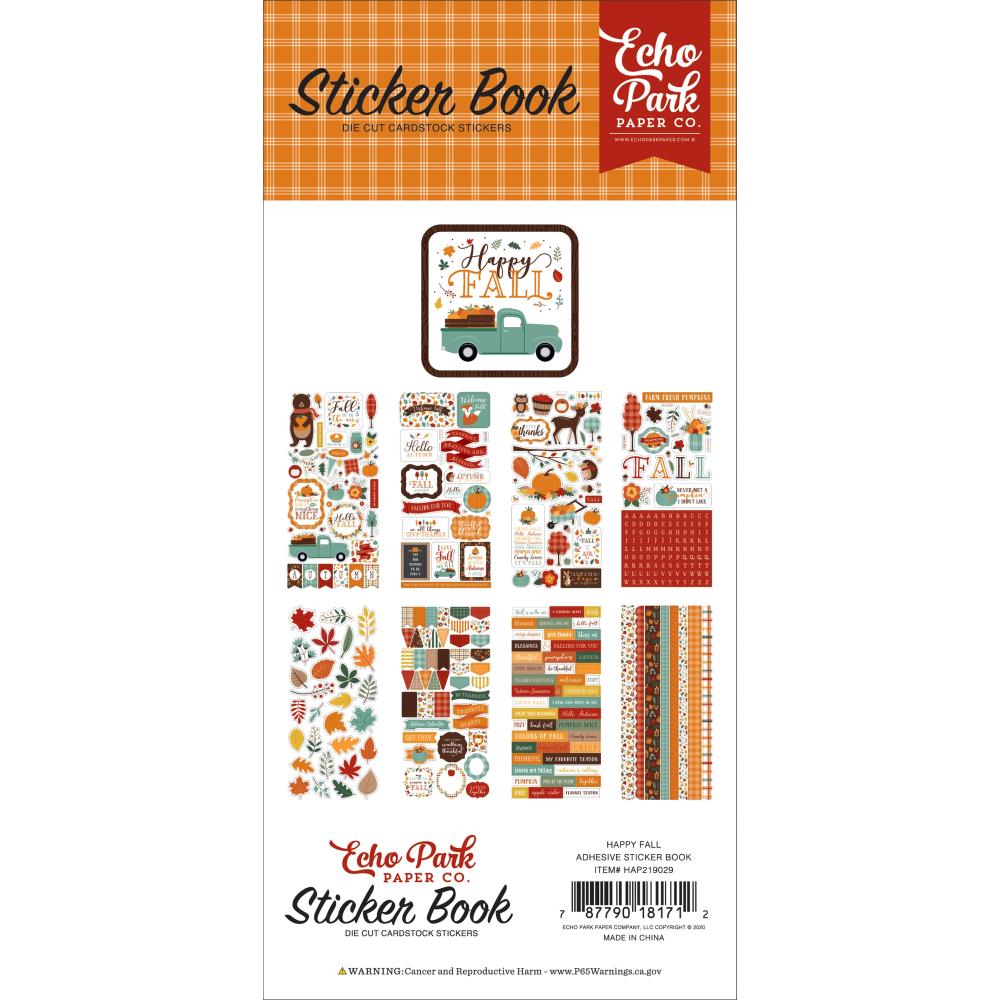 Happy Fall Sticker Book