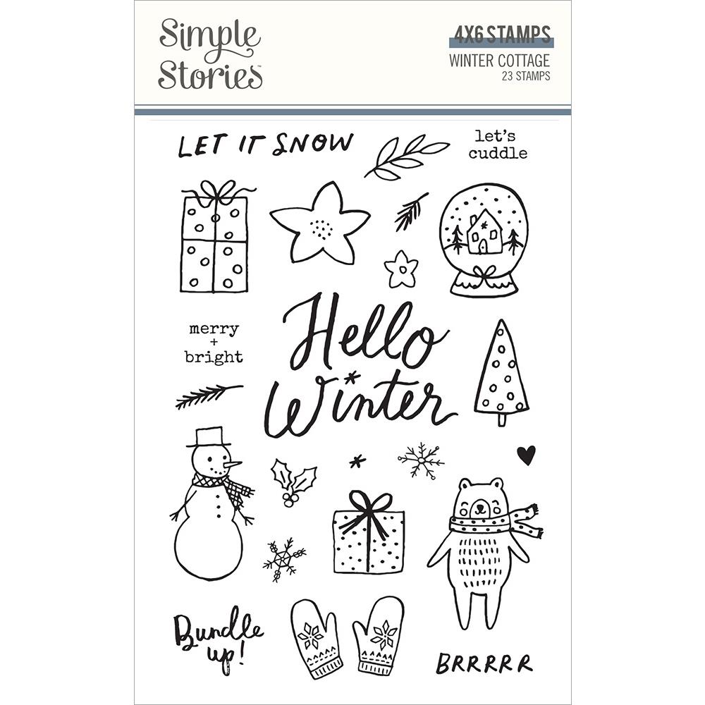 Winter Cottage Stamp Set