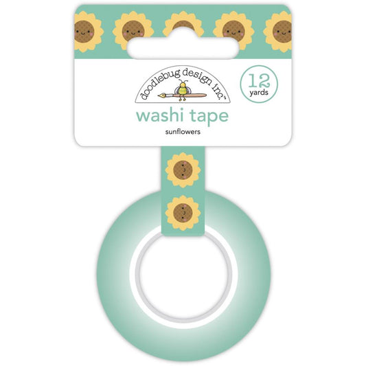 Pumpkin Spice Sunflowers Washi Tape