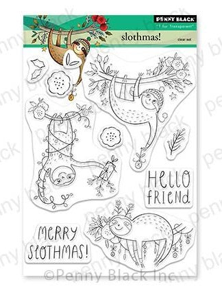 Slothmas Stamp Set