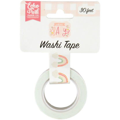 Welcome Baby Girl Sweet Rainbows Washi Tape