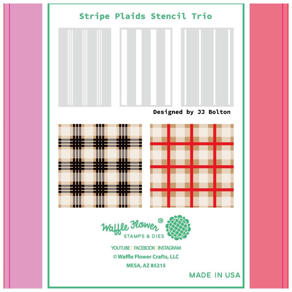 Stripe Plaid Trio Stencils