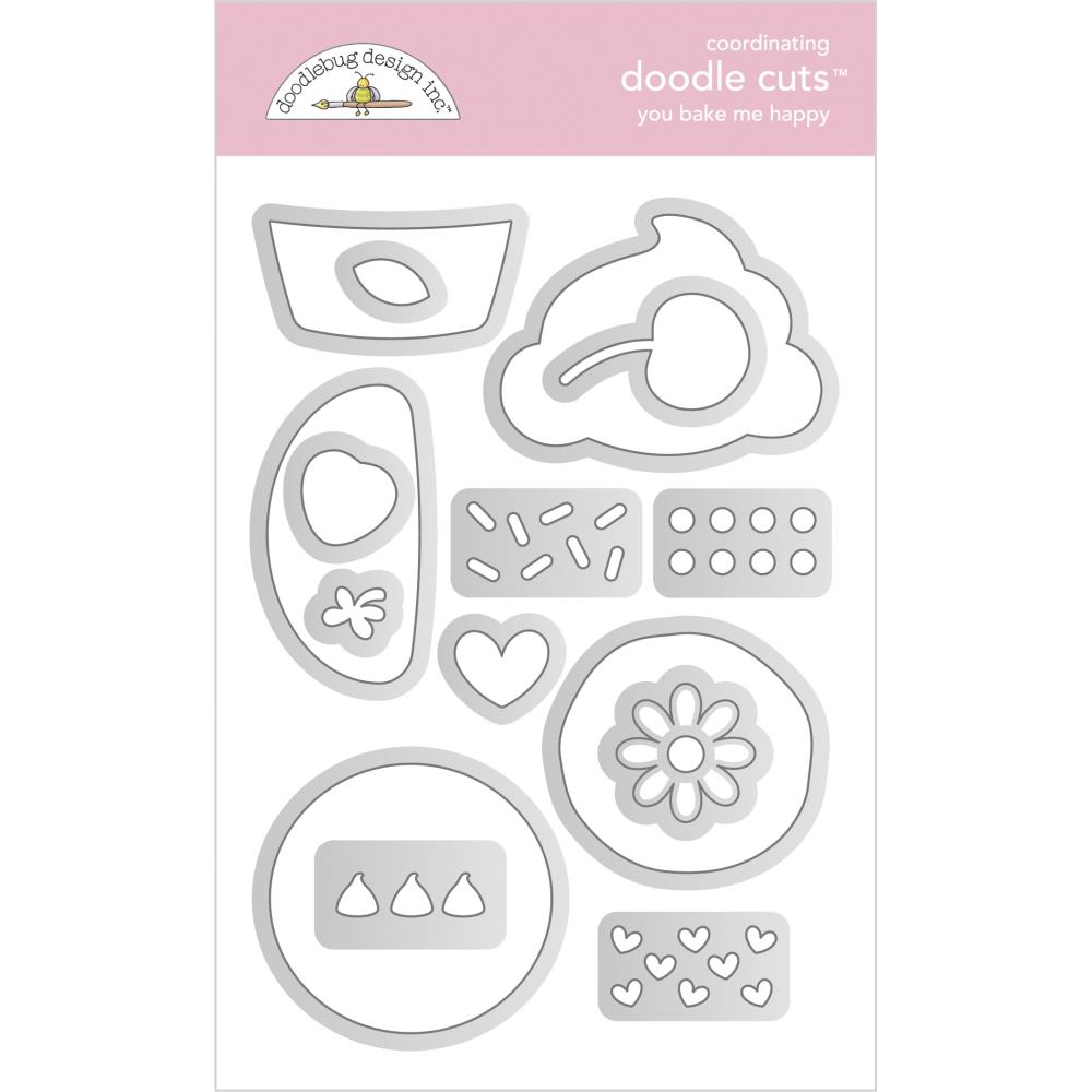 Made With Love You Bake Me Happy Doodle Cuts Dies