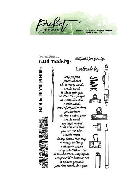 Oh, So Many Cards Stamp Set