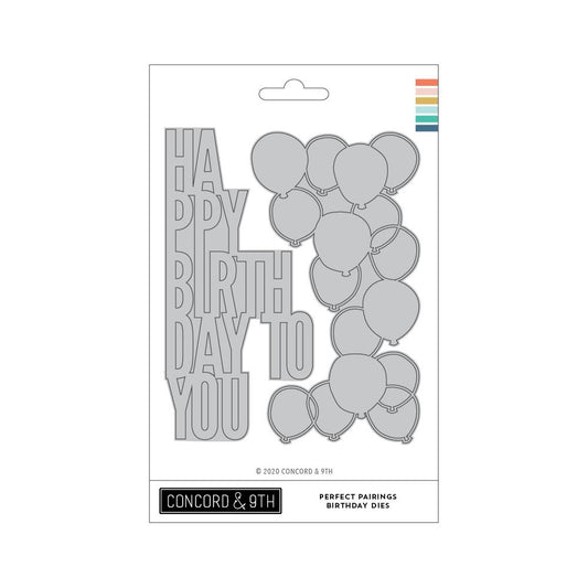Birthday Perfect Pairings Dies
