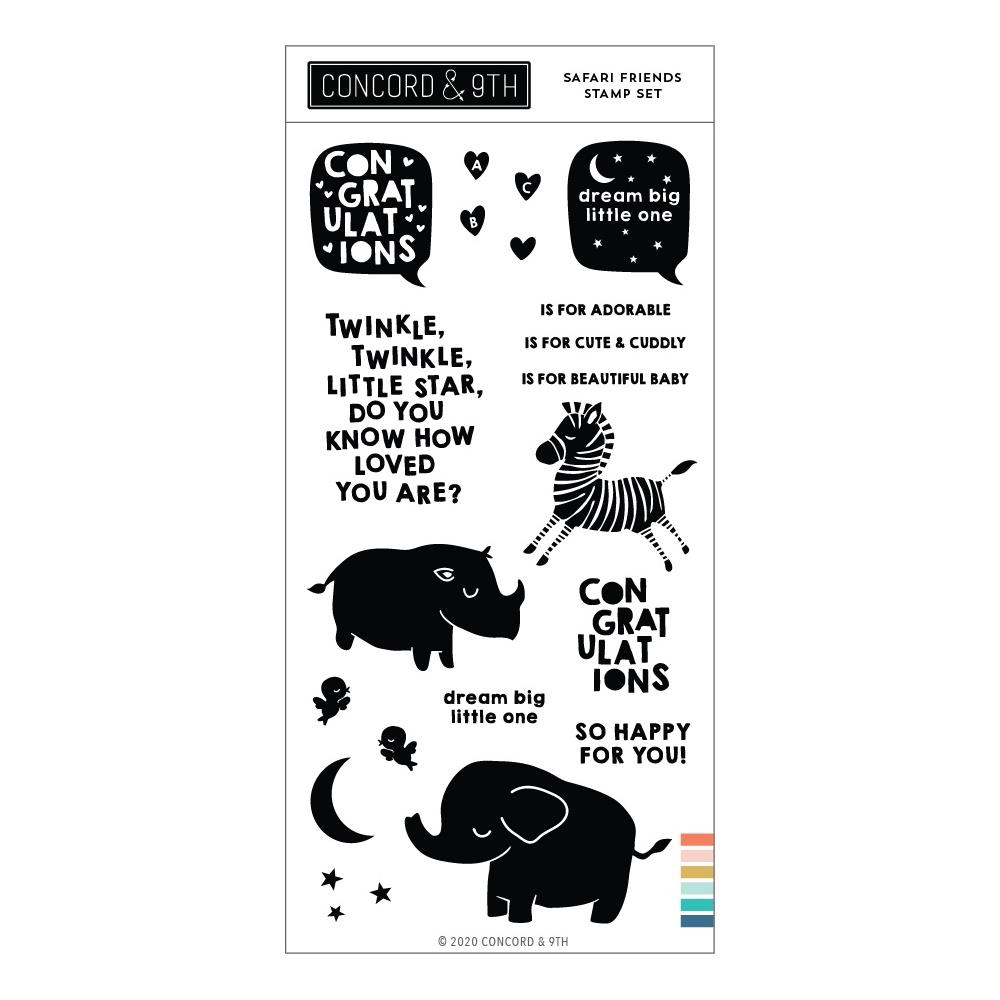 Safari Friends Stamp Set