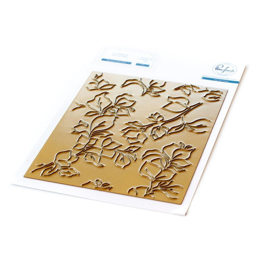 Bougainvillea Print Hot Foil Plate