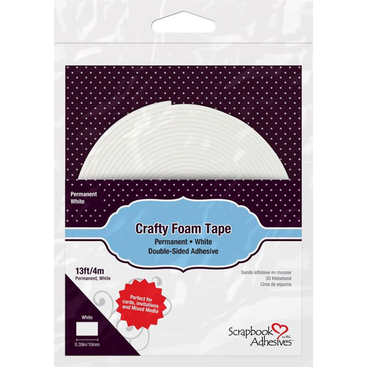 Foam Tape White - .375" x 13'