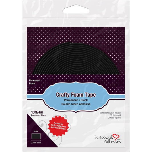 Foam Tape Black - .375" x 13'