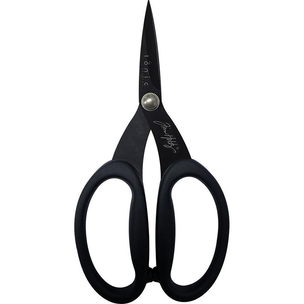 Non-Stick Titanium Micro Serrated Scissors 7"