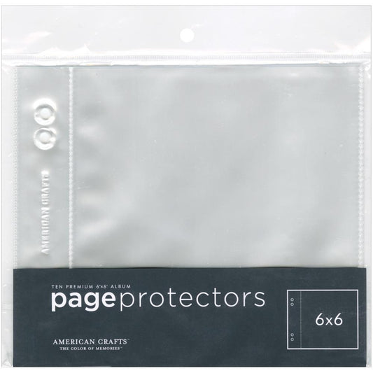 Memorology 6x6 Page Protectors