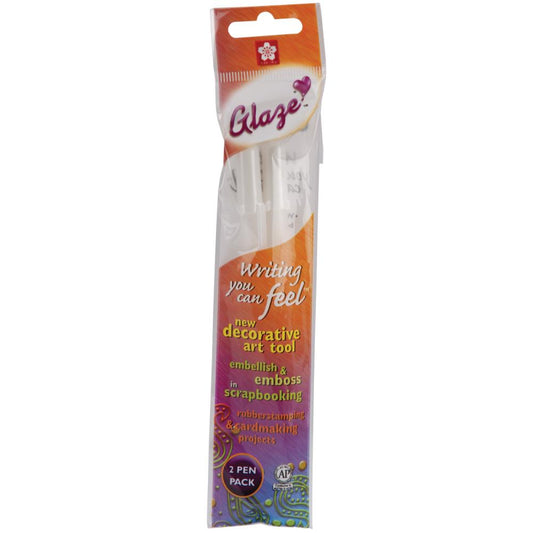 Clear Glaze Gelly Roll Pen 2pk