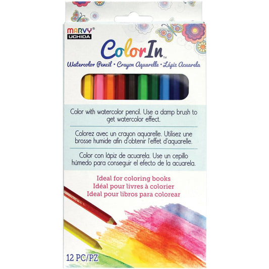 ColorIn Watercolor Pencils