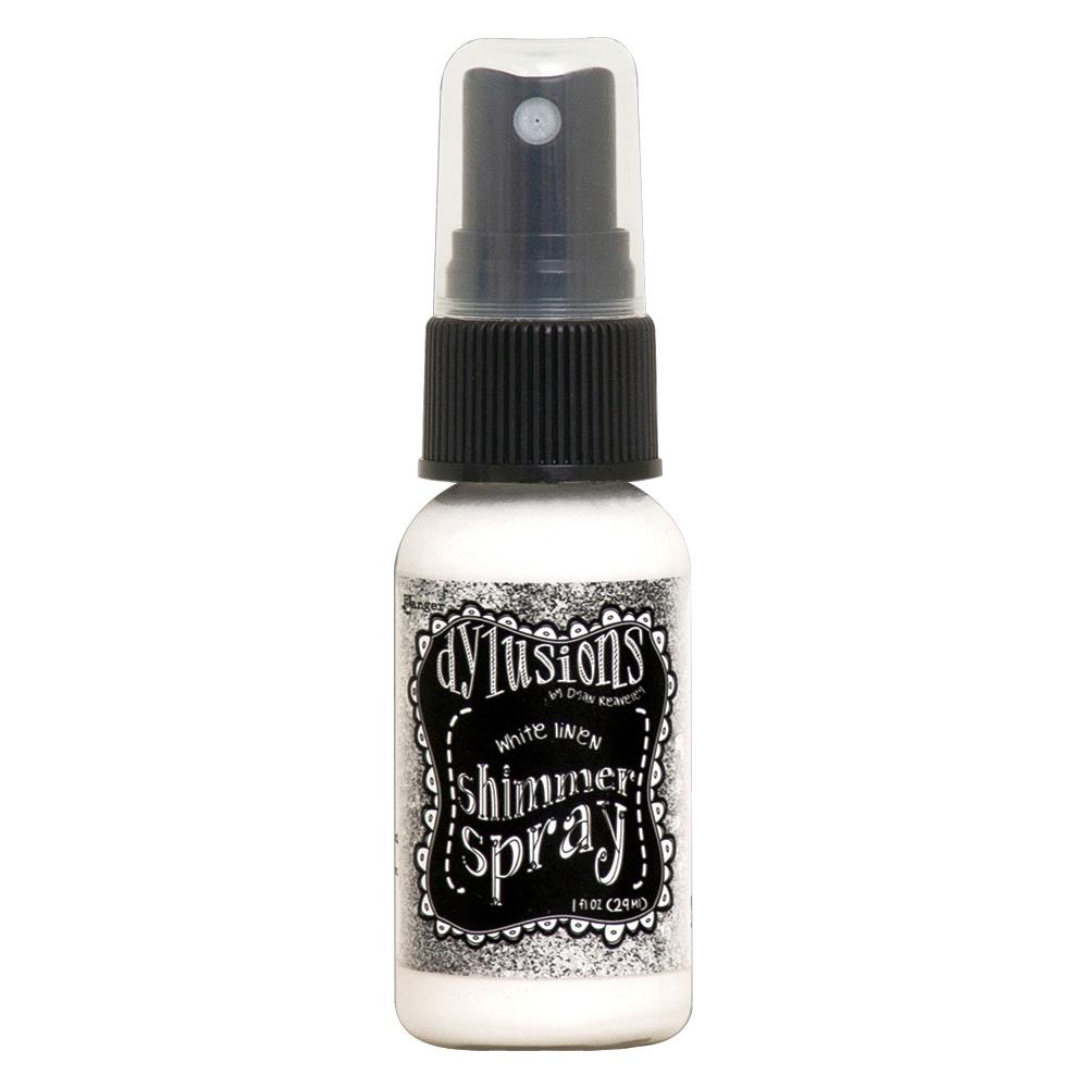 Dylusions Shimmer Spray White Linen