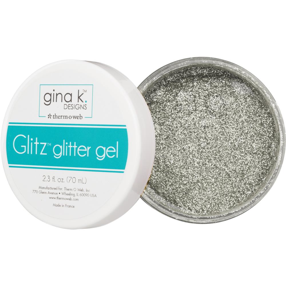 Glitz Glitter Gel Silver