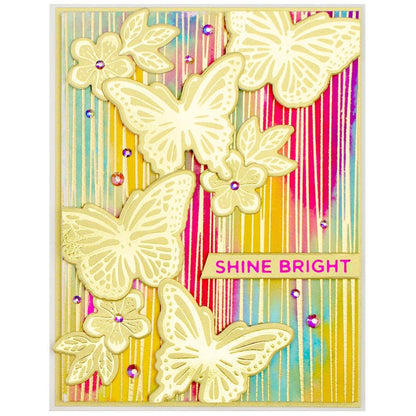 Modern Lines Hot Foil Plate