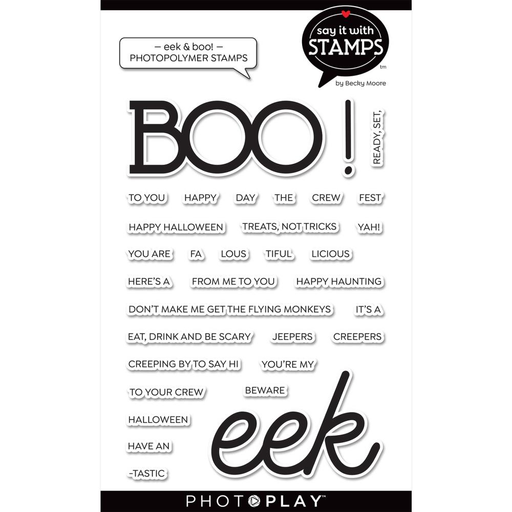 Eek & Boo Stamp Set