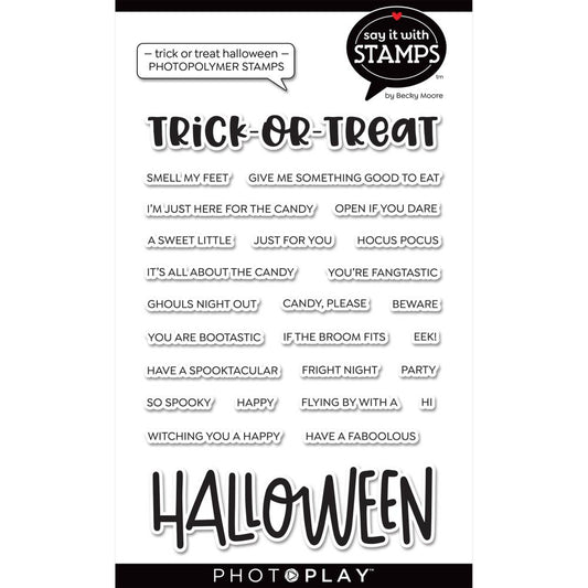 Trick or Treat Halloween Stamp Set