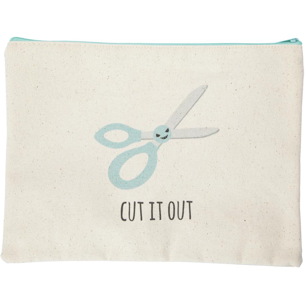 Cut It Out Zipper Bag