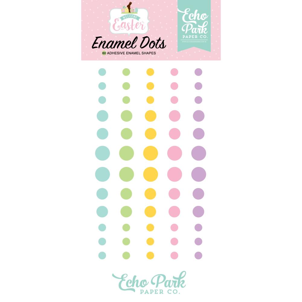 Welcome Easter Enamel Dots